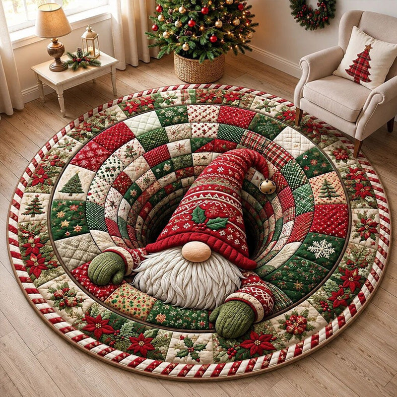 🎄 Festive 3D Christmas Rug | Holiday Decor Rug for Living Room & Home