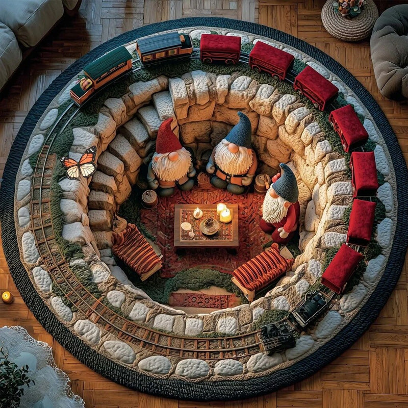 🎄 Festive 3D Christmas Rug | Holiday Decor Rug for Living Room & Home