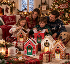 Christmas Magic House Gift Box – Creative 3D Handheld Holiday Gift Packaging