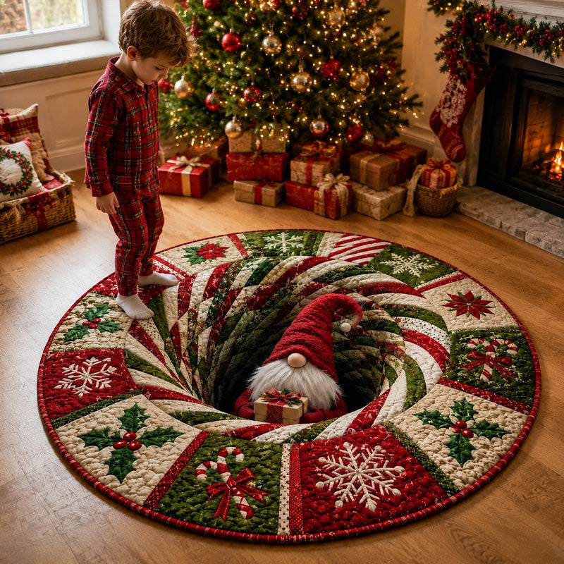 🎄 Festive 3D Christmas Rug | Holiday Decor Rug for Living Room & Home