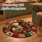 🎄 Festive 3D Christmas Rug | Holiday Decor Rug for Living Room & Home