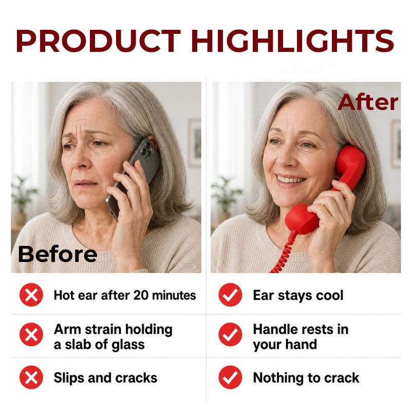 Retro Telephone Handset for Type-C Phones | Vintage Phone Receiver