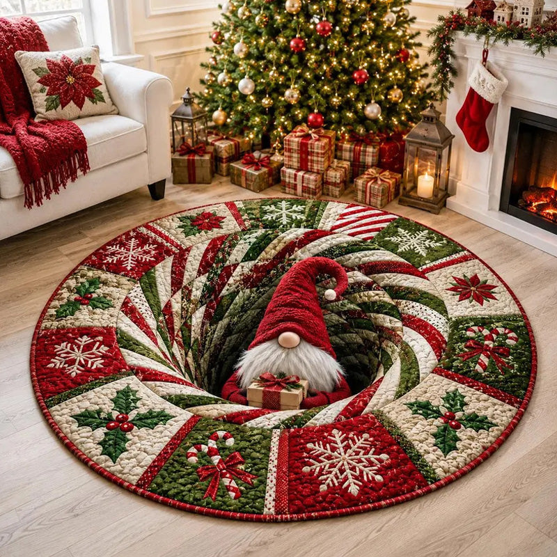 🎄 Festive 3D Christmas Rug | Holiday Decor Rug for Living Room & Home