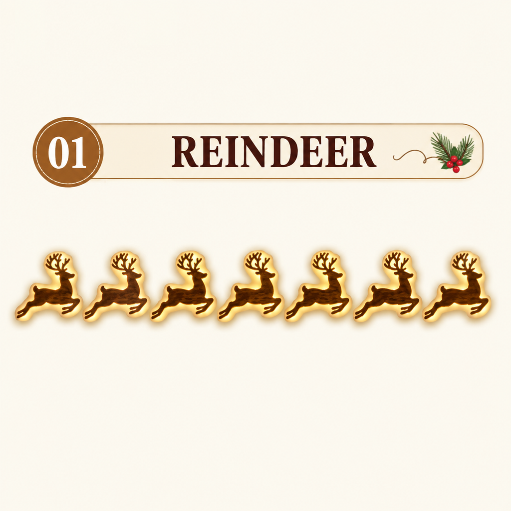 LED Christmas Wall Decorations - Holiday Christmas Lights
