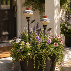 Vintage Decorative Garden Stake | Ornament For Flower Beds & Patio Borders